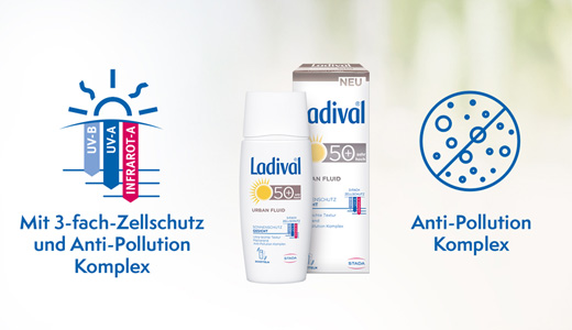 LADIVAL Fluide urbain LSF 50+, 50 ml