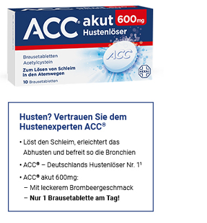 ACC akut 600 comprimés effervescents, 10 pc