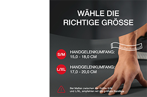 HANSAPLAST Bandage pour poignet Sport taille M, 1 pc