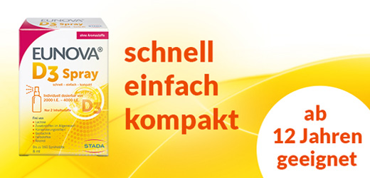 EUNOVA Vitamine D3 en spray, 8 ml
