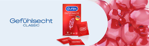 DUREX Préservatifs Gefühlsecht classic, 20 pcs