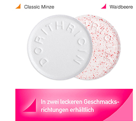 DORITHRICIN Pastilles pour la gorge aux baies des bois, 40 pces