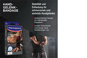 HANSAPLAST Bandage pour poignet Sport taille L, 1 pc