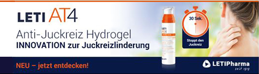 LETI AT4 Hydrogel anti-démangeaisons, 50 ml