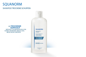 DUCRAY SQUANORM Shampooing de traitement contre les pellicules sèches, 200 ml