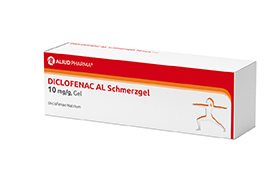 DICLOFENAC AL Gel analgésique 10 mg/g, 100 g