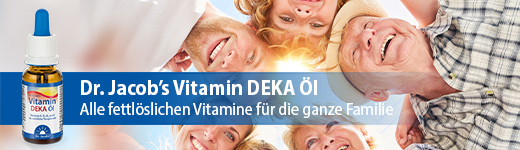 VITAMIN DEKA Huile Dr.Jacob's gouttes, 20 ml