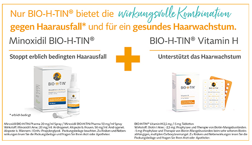MINOXIDIL BIO-H-TIN Pharma 50 mg/ml Spray Lsg, 3X60 ml