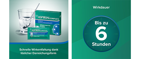 ASPIRIN COMPLEX Btl. avec granulés pour préparation de suspensions, 10 pcs