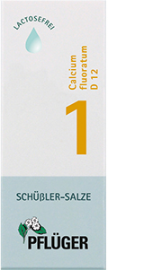 BIOCHEMIE Pflüger 1 Calcium fluoratum D 12 gouttes, 100 ml