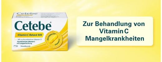CETEBE Vitamine C en gélules à libération prolongée 500 mg, 60 gélules