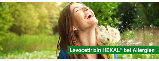 LEVOCETIRIZIN HEXAL en cas d'allergie 5 mg Comprimés pelliculés, 100 pc