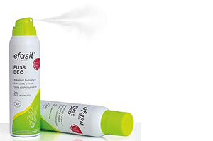 EFASIT Déodorant pour les pieds en spray, 150 ml