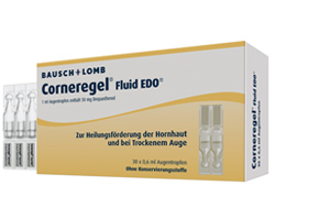 CORNEREGEL Fluide EDO Gouttes oculaires, 30X0.6 ml