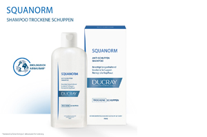 DUCRAY SQUANORM Shampooing de traitement contre les pellicules sèches, 200 ml