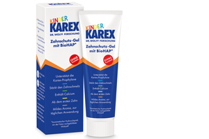 KAREX Gel dentifrice pour enfants, 50 ml