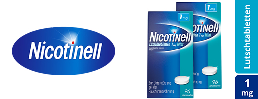 NICOTINELL Comprimés à sucer 1 mg Menthe, 2X96 pcs