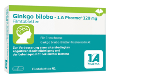 GINKGO BILOBA-1A Pharma 120 mg comprimés pelliculés, 120 comprimés