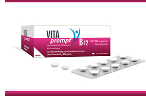 VITAPROMPT 1000 microgrammes comprimés pelliculés, 50 pc