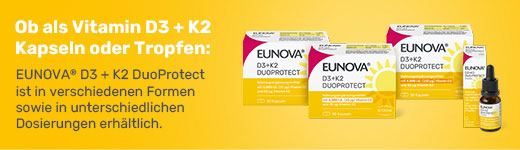 EUNOVA DuoProtect D3+K2 4000 I.U./80 μg gélules, 90 pc