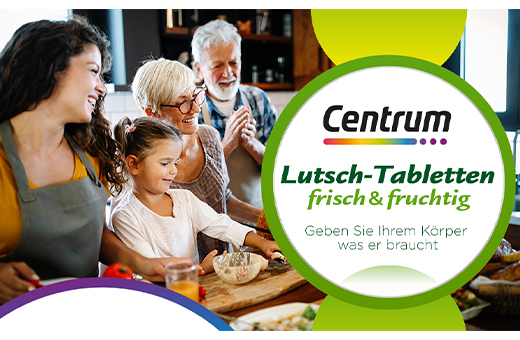 CENTRUM frais & fruité Comprimés à sucer, 60 pcs