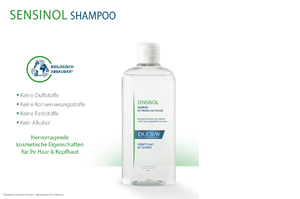 DUCRAY SENSINOL Shampooing avec protection physio-cutanée, 400 ml