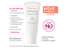 AVENE Antirougeurs jour émulsion apaisante SPF 30, 40 ml
