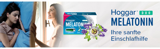 HOGGAR Mélatonine DUO Gélules pour s'endormir, 30 gélules