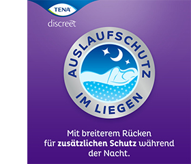 TENA LADY Protections Discreet maxi night, 12 pièces