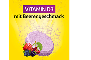 VIGANTOLVIT 2000 UI de vitamine D3 en comprimés effervescents, 60 comprimés