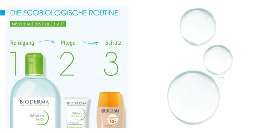 BIODERMA Solution nettoyante Sebium H2O, 500 ml