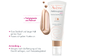 AVENE Antirougeurs UNIFY Soin teinté Cr.SPF 30, 40 ml