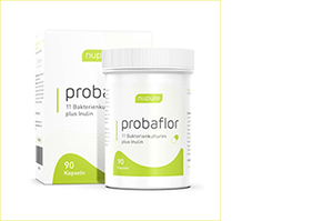 NUPURE probaflor Probiotiques pour l'assainissement de l'intestin, 60 cps