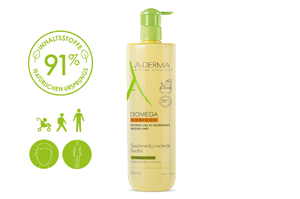 A-DERMA EXOMEGA CONTROL Huile de douche assouplissante, 750 ml