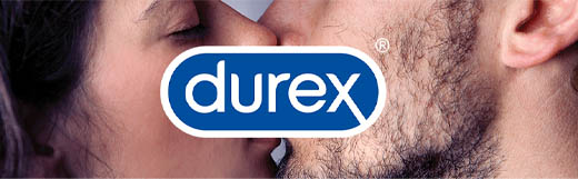 DUREX naturals Préservatifs avec gel lubrifiant à base d'eau, 10 pces