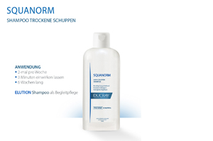 DUCRAY SQUANORM Shampooing de traitement contre les pellicules sèches, 200 ml