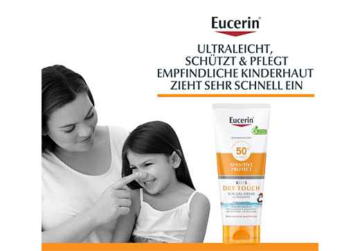 EUCERIN Gel-crème Sun Kids LSF 50+, 200 ml