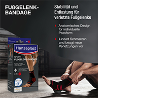 HANSAPLAST Bandage pour cheville Sport taille L, 1 pc