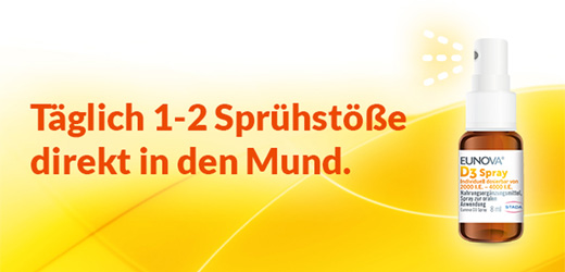 EUNOVA Vitamine D3 en spray, 8 ml