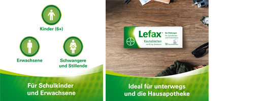 LEFAX Comprimés à mâcher, 50 pc