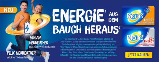 Comprimés BION3 Energy, 30 pièces