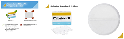 MELABON K comprimés, 20 pc