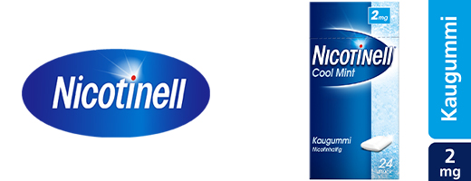 NICOTINELL Gomme à mâcher Cool Mint 2 mg, 24 pces