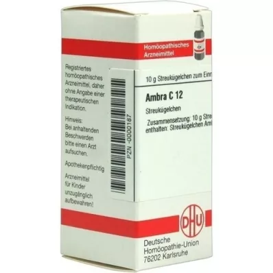 AMBRA C 12 globules, 10 g