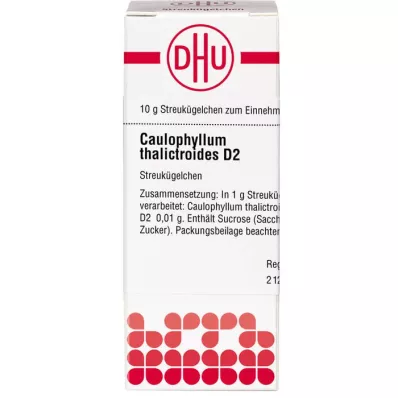 CAULOPHYLLUM THALICTROIDES D 2 globules, 10 g