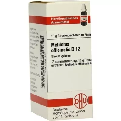 MELILOTUS OFFICINALIS D 12 globules, 10 g MELILOTUS OFFICINALIS D 12 globules, 10 g