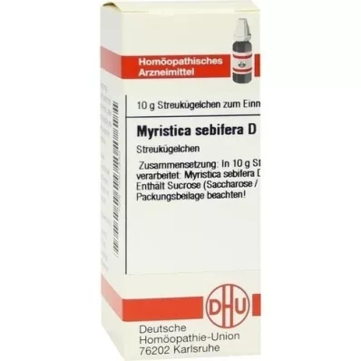 MYRISTICA SEBIFERA D 200 globules, 10 g