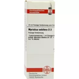 MYRISTICA SEBIFERA Dilution D3, 20 ml