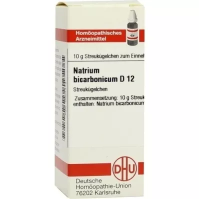 NATRIUM BICARBONICUM D 12 globules, 10 g NATRIUM BICARBONICUM D 12 globules, 10 g