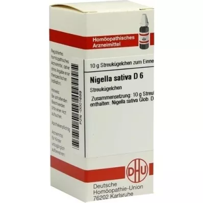 NIGELLA SATIVA D 6 globules, 10 g